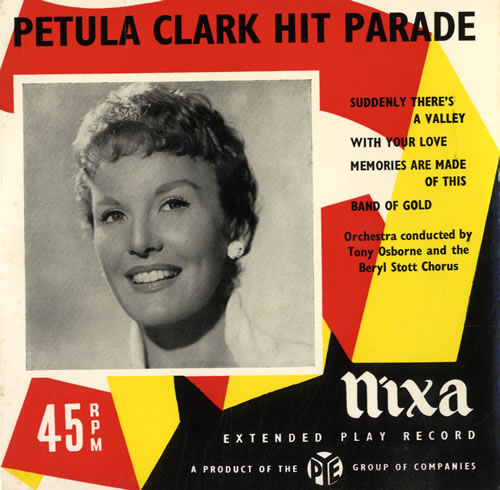 Petula Clark Hit Parade EP 7" vinyl single (7 inch record / 45) UK PTC07HI556509