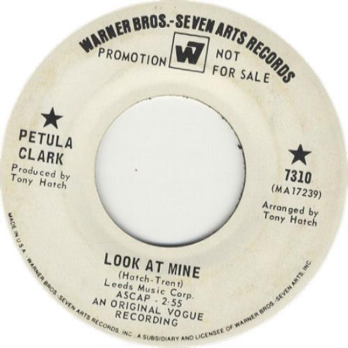Petula Clark You And I 7" vinyl single (7 inch record / 45) US PTC07YO84732