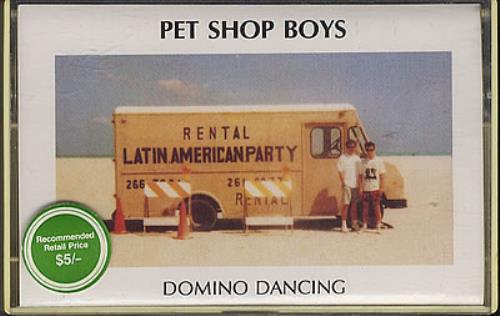 Pet Shop Boys Domino Dancing Malaysia Cassette Single 371491 pet shop boys domino dancing malaysia cassette single