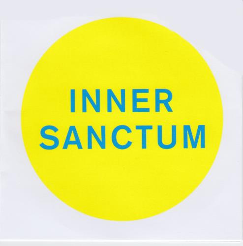 Pet Shop Boys Inner Sanctum UK Promo CD-R acetate (651949)
