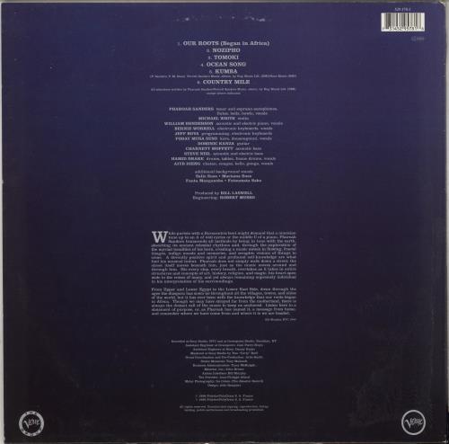 Pharoah Sanders Message From Home vinyl LP album (LP record) French PS4LPME710198