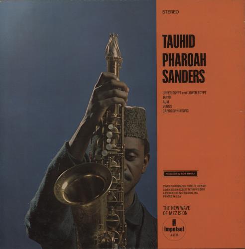 Pharoah Sanders Tauhid vinyl LP album (LP record) French PS4LPTA459400