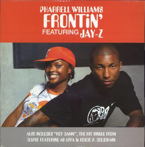 Pharrell Williams Frontin' 12" vinyl single (12 inch record / Maxi-single) UK PHW12FR779785