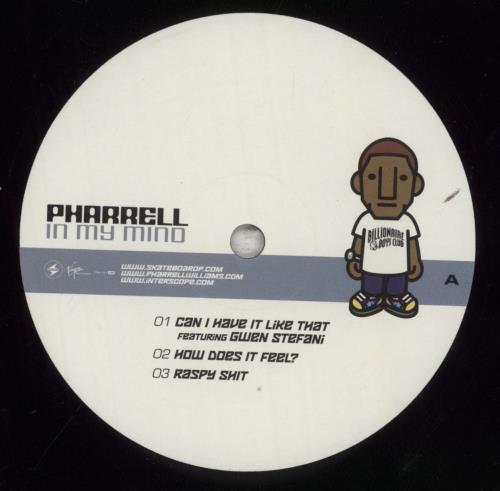 Pharrell Williams In My Mind 2-LP vinyl record set (Double LP Album) UK PHW2LIN856433