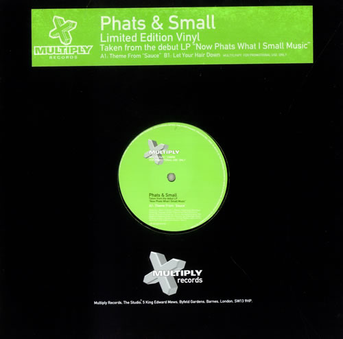 Phats & Small Theme From Sauce 12" vinyl single (12 inch record / Maxi-single) UK PHT12TH523706