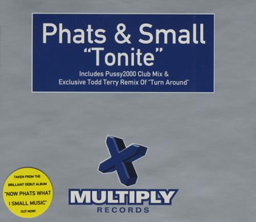 Phats & Small Tonite CD single (CD5 / 5") UK PHTC5TO390549
