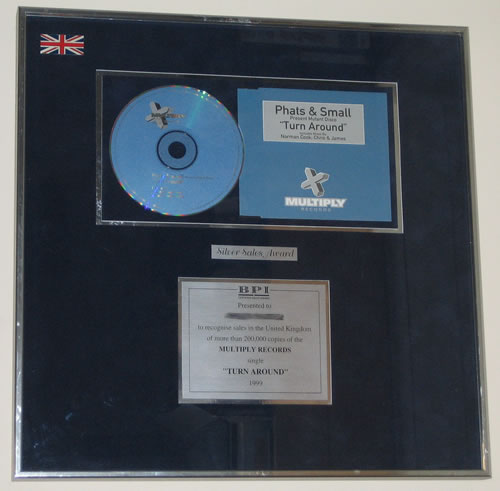 Phats & Small Turn Around award disc UK PHTAWTU346119