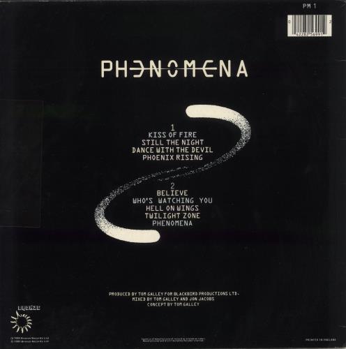 Phenomena Phenomena + Booklet - Hype Sticker - EX vinyl LP album (LP record) UK PACLPPH865071