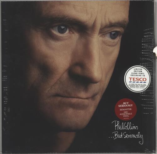 Phil Collins ...But Seriously - 180gm Clear - Sealed 2-LP vinyl record set (Double LP Album) UK COL2LBU710648