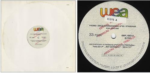 Phil Collins Another Day In Paradise 12" vinyl single (12 inch record / Maxi-single) Brazilian COL12AN232736