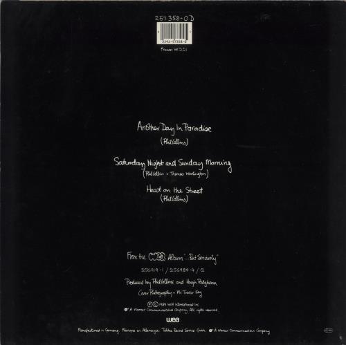 Phil Collins Another Day In Paradise 12" vinyl single (12 inch record / Maxi-single) German COL12AN868021