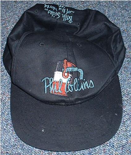 Phil Collins Both Sides Tour Cap - Black memorabilia UK COLMMBO279029