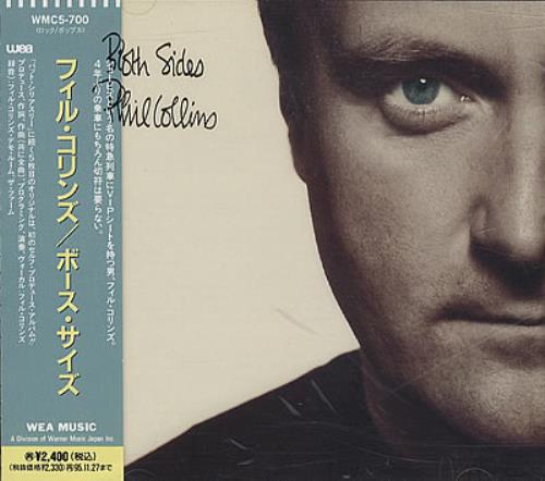 Phil Collins Both Sides CD album (CDLP) Japanese COLCDBO134768