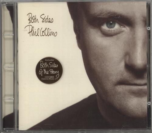 Phil Collins Both Sides CD album (CDLP) UK COLCDBO866161