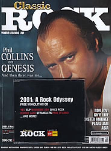 Phil Collins Classic Rock magazine UK COLMACL281366