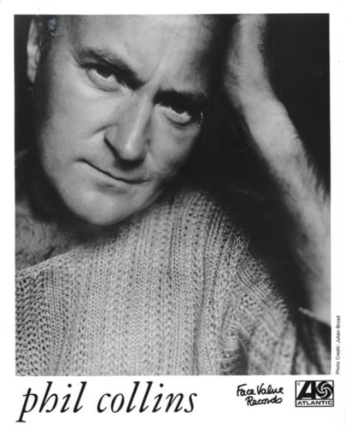 Phil Collins Dance Into The Light media press pack US COLPPDA195555