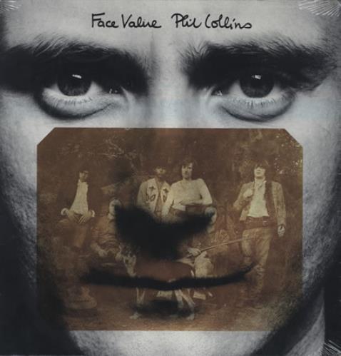 Phil Collins Face Value - Misprinted Sleeve - Sealed vinyl LP album (LP record) Canadian COLLPFA387449