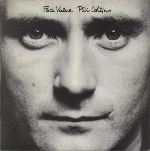 Phil Collins Face Value vinyl LP album (LP record) Greek COLLPFA874421