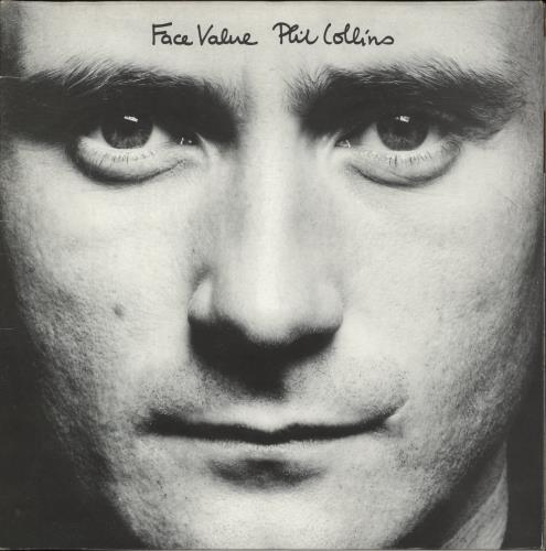 Phil Collins Face Value vinyl LP album (LP record) UK COLLPFA881561