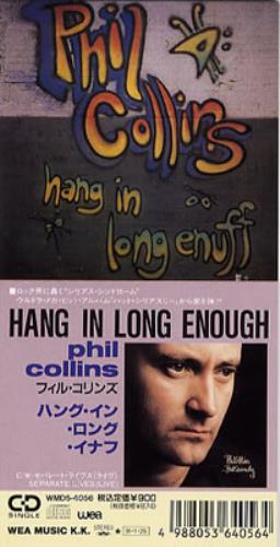 Phil Collins Hang In Long Enough 3" CD single (CD3) Japanese COLC3HA181952