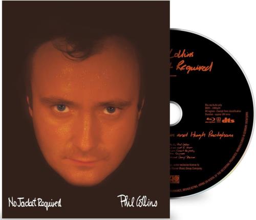 Phil Collins No Jacket Required - 2025 Dolby Atmos Mix - Sealed Blu Ray Audio UK COLABNO874110