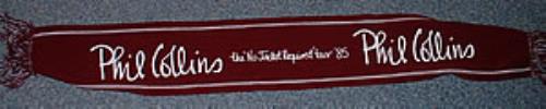 Phil Collins No Jacket Required Tour Scarf memorabilia UK COLMMNO279031