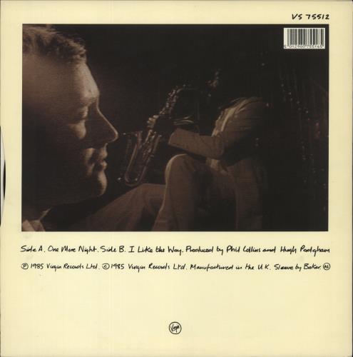 Phil Collins One More Night 12" vinyl single (12 inch record / Maxi-single) UK COL12ON199237