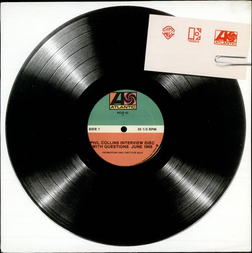 Phil Collins Phil Collins Interview Disc vinyl LP album (LP record) Canadian COLLPPH70039