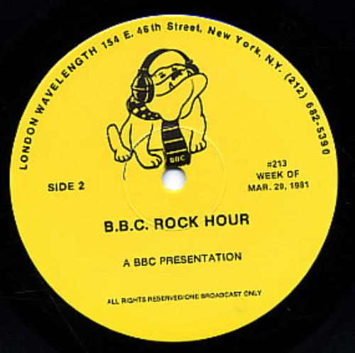 Phil Collins Rock Hour Special vinyl LP album (LP record) US COLLPRO180728