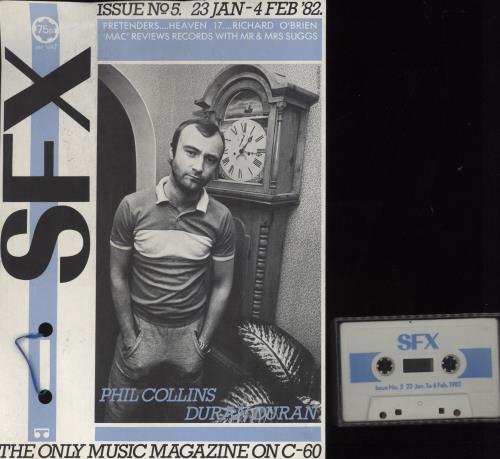Phil Collins SFX + Card cassette album UK COLCLSF214199