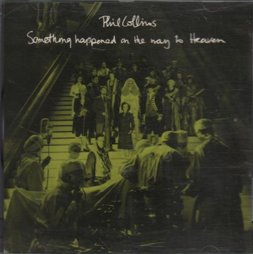 Phil Collins Something Happened On The Way To Heaven CD single (CD5 / 5") US COLC5SO01362