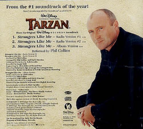 Phil Collins Strangers Like Us CD single (CD5 / 5") US COLC5ST148015