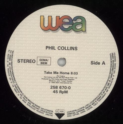 Phil Collins Sussudio Medley 12" vinyl single (12 inch record / Maxi-single) German COL12SU33877