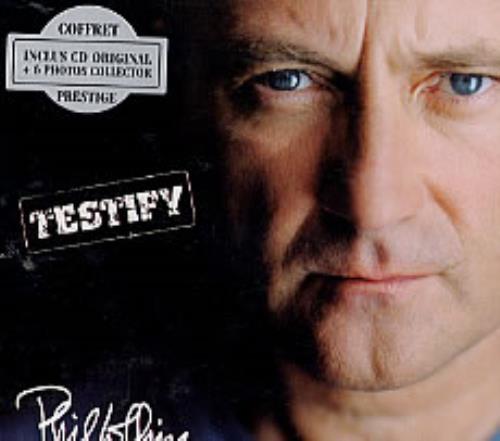Phil Collins Testify box set French COLBXTE233145