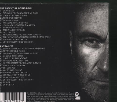 Phil Collins The Essential Going Back - Sealed Deluxe Edition 2 CD album set (Double CD) UK COL2CTH661530