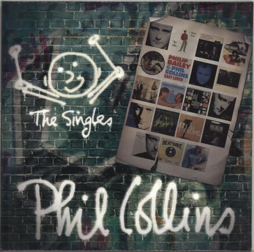 Phil Collins The Singles - Black Vinyl - Sealed 2-LP vinyl record set (Double LP Album) UK COL2LTH698320