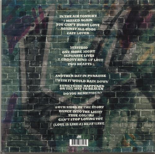 Phil Collins The Singles - Black Vinyl - Sealed 2-LP vinyl record set (Double LP Album) UK COL2LTH698320