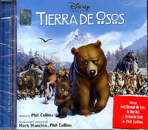 Phil Collins Tierra De Osos CD album (CDLP) Mexican COLCDTI274026