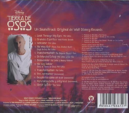 Phil Collins Tierra De Osos CD album (CDLP) Colombian COLCDTI282184