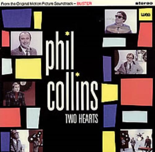 Phil Collins Two Hearts 7" vinyl single (7 inch record / 45) French COL07TW279243
