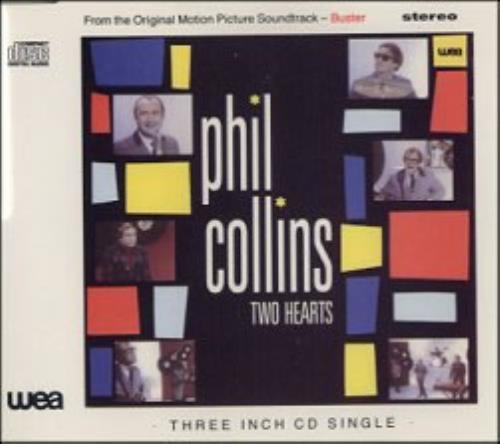 Phil Collins Two Hearts 3" CD single (CD3) German COLC3TW70445