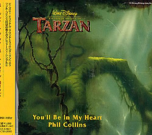 Phil Collins You'll Be In My Heart CD single (CD5 / 5") Japanese COLC5YO143333
