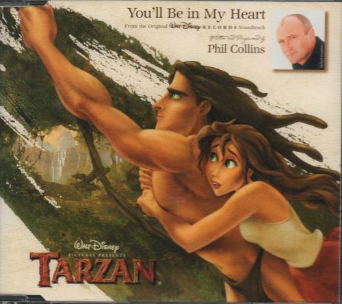 Phil Collins You'll Be In My Heart CD single (CD5 / 5") German COLC5YO147383