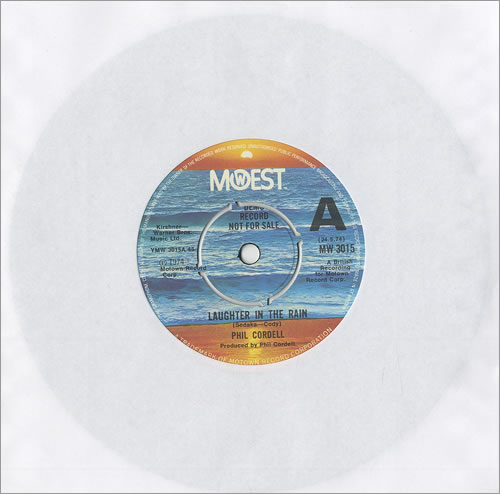 Phil Cordell Laughter In The Rain 7" vinyl single (7 inch record / 45) UK 3PC07LA459488