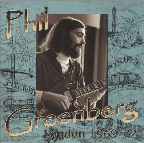 Phil Greenberg London 1969-72 10" vinyl single (10 inch record) UK 27-10LO765283