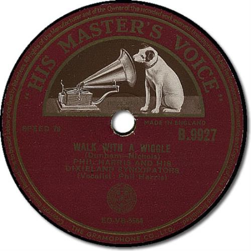 Phil Harris Walk With A Wiggle 78rpm shellac record UK PH-78WA397446