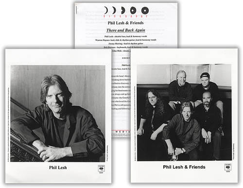 Phil Lesh & Friends There And Back Again media press pack US P&FPPTH398628
