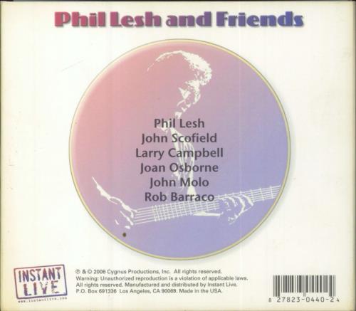Phil Lesh Atlanta, GA 6.25.06 3-CD album set (Triple CD) US PHI3CAT813409