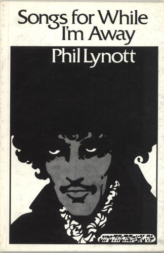 Phil Lynott Songs For While I'm Away - Autographed book UK LYNBKSO688663