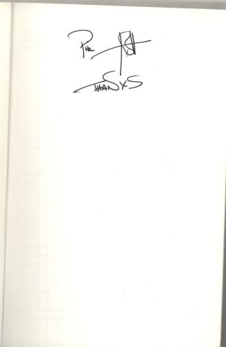 Phil Lynott Songs For While I'm Away - Autographed book UK LYNBKSO688663